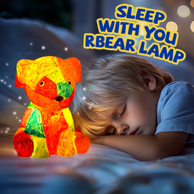 DIY dog light set, dog art craft painting kit, art supplies creative gifts, suitable for birthdays, Halloween, parties