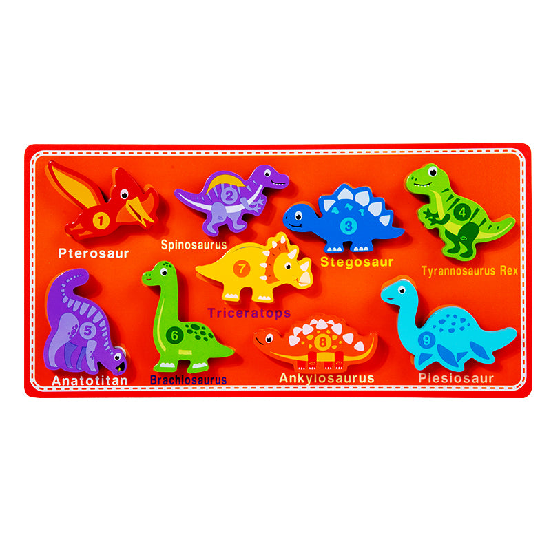 Colorful wooden tear-away toy, a puzzle toy for concentration, stacking, shape and color recognition, with tear-away learning magic tags, the perfect preschool gift.